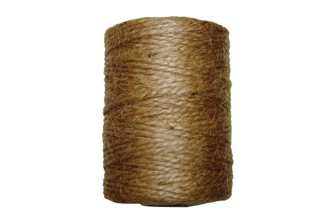 Twine 2 Strand Twisted Jute, Medium, 260 ft.