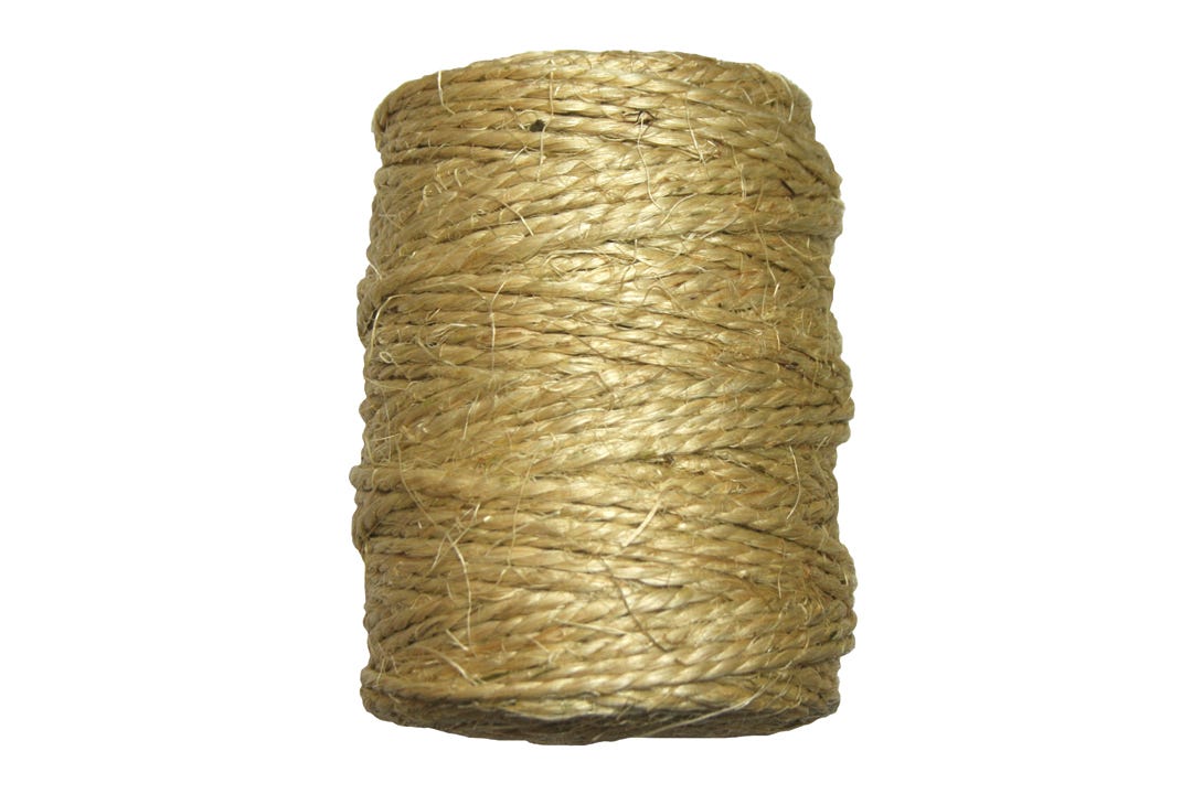 Sisal Twine, 2 Ply, Natural, 300 ft.