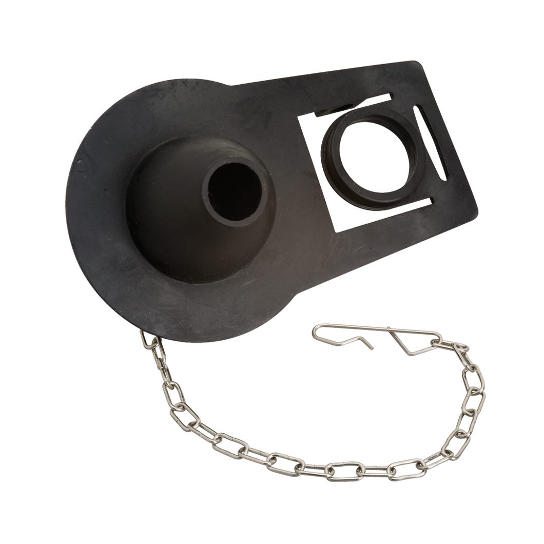 Two way tank flapper for toilet