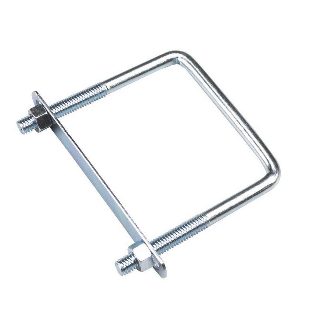 U-Bolt Lumber Size Square, 3/8-in. X 3 5/8-in. X 4-in.