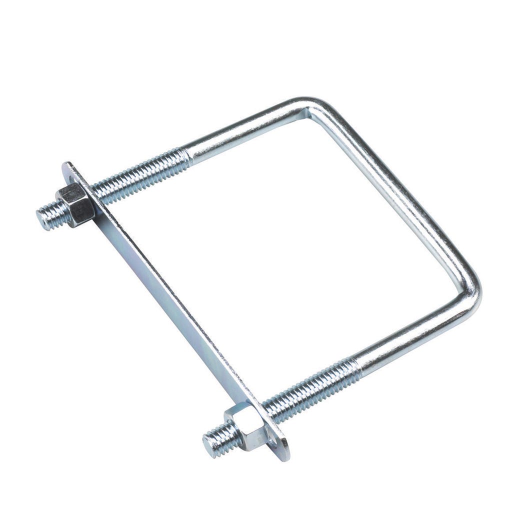 U-Bolt Lumber Size Square, 3/8-in. X 3 5/8-in. X 5-in.