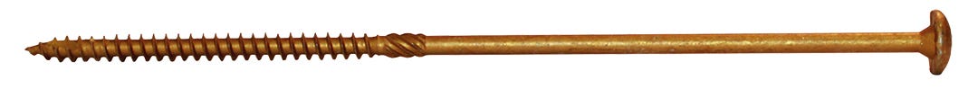 U2 Construction Screw #3/8, 10 in., 40/Pack
