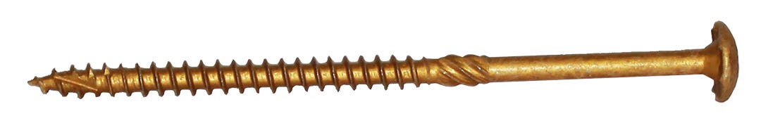 U2 Construction Screw #3/8, 6 in., 40/Pack