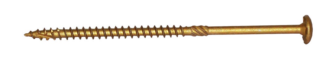 U2 Construction Screw #5/16, 6 in., 40/Pack