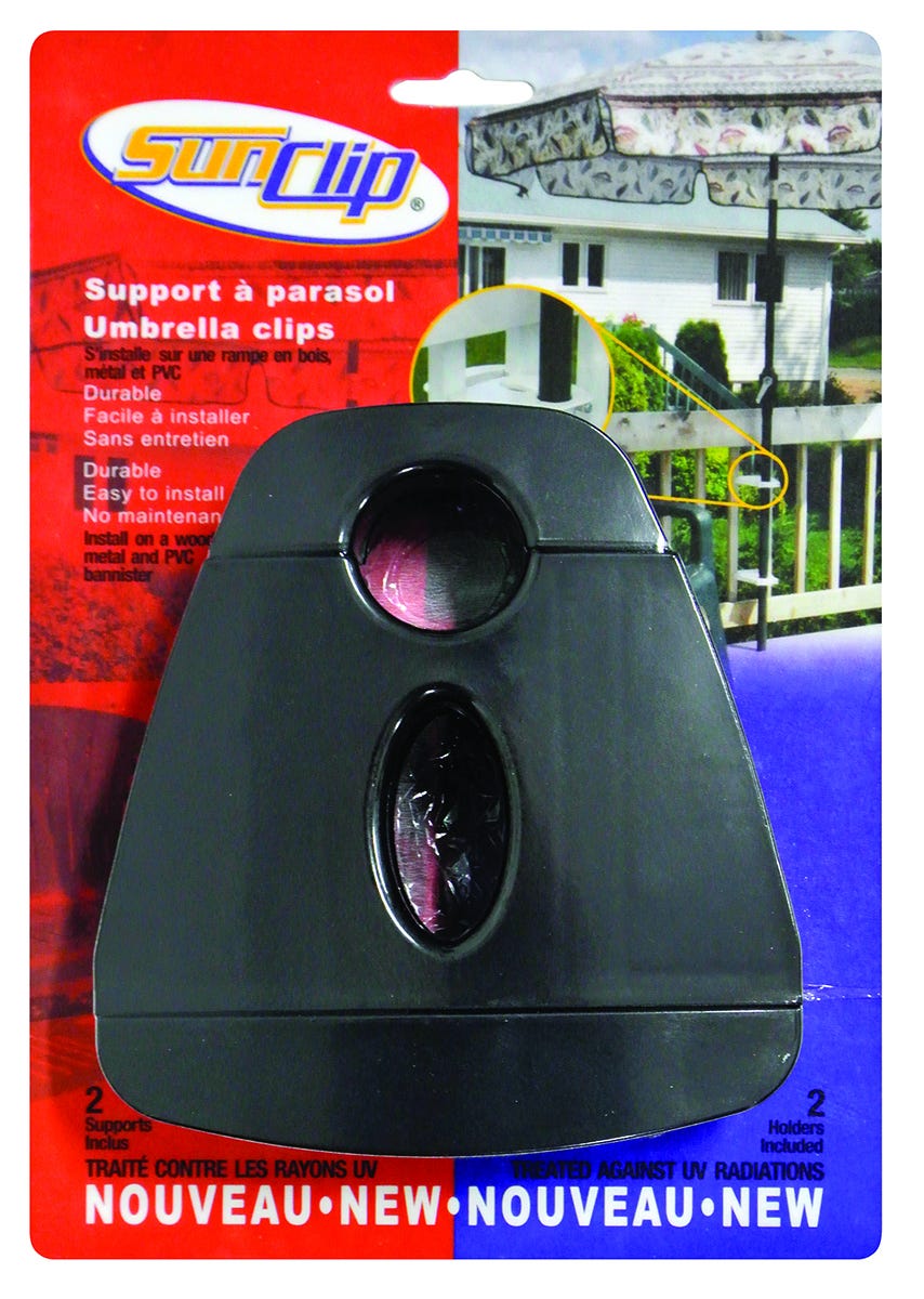 SUNCLIP Umbrella Clip, Black