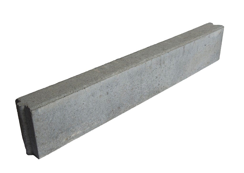 Patio Drummond Universal Concrete Curb, 3-1/8-in. X 8-in. X 36-in.