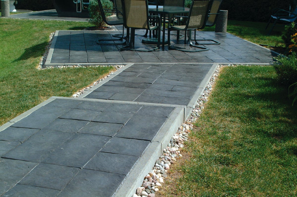 Patio Drummond Universal Concrete Curb, 3-1/8-in. X 8-in. X 36-in.