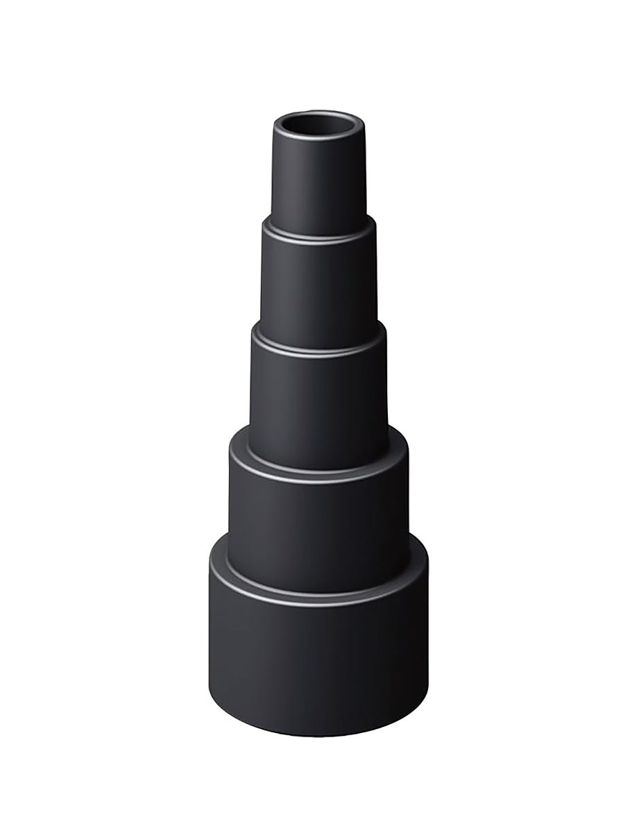 Universal Tool Adaptor for Vacuum, 2.1-in. X 2.1-in. X 5.5-in.