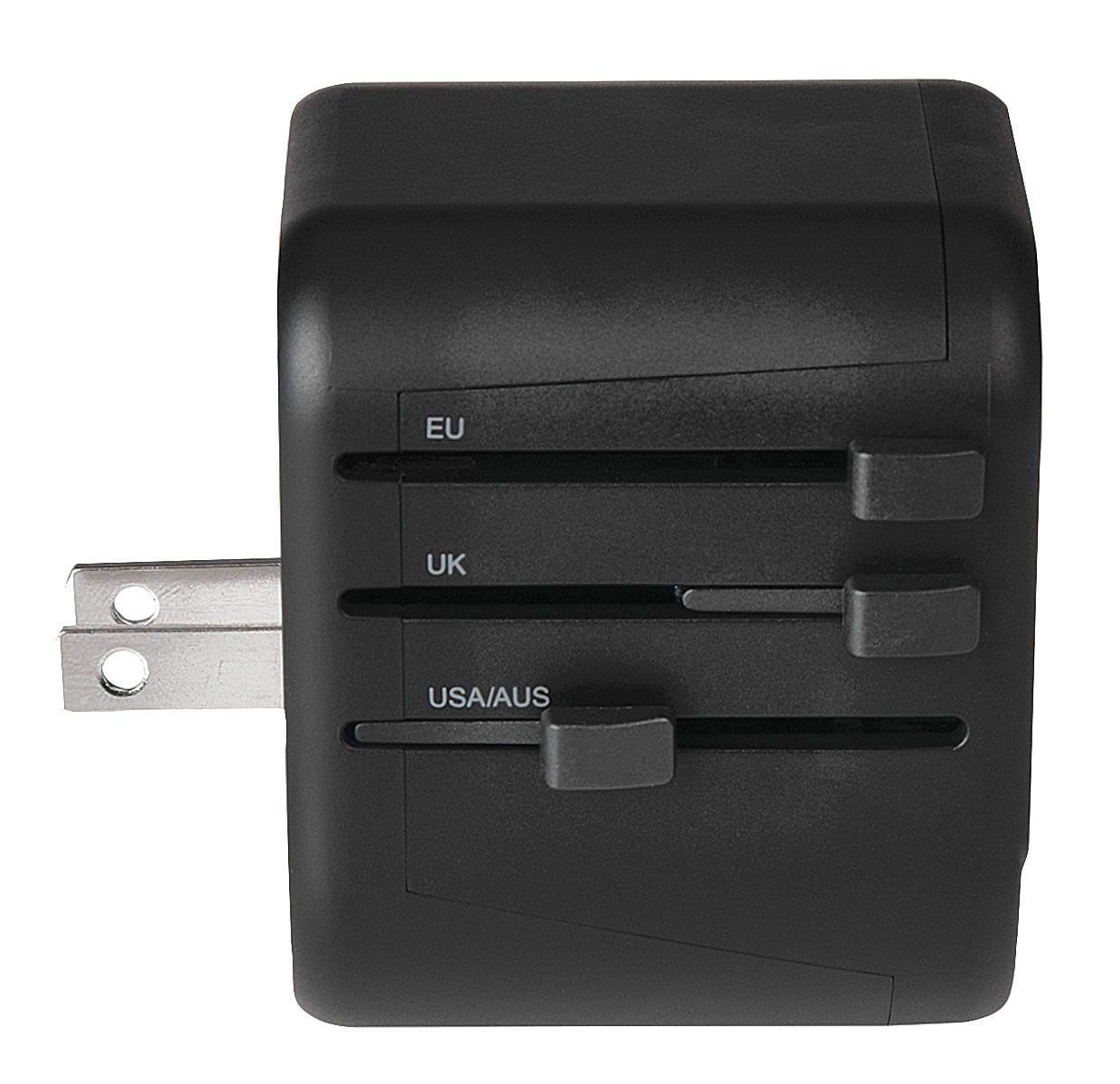 Universal Travel Adaptor, Black