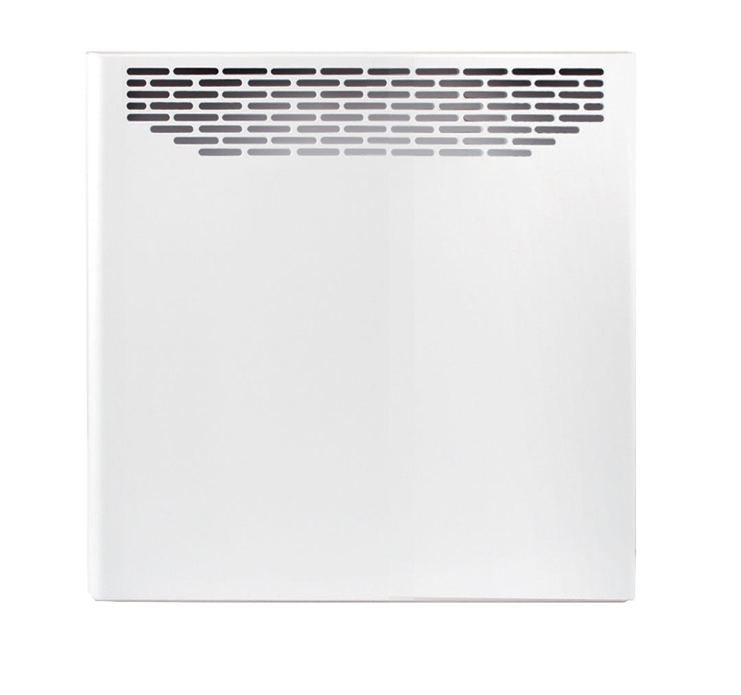 UNIWATT Convector With Built-in Thermostat, 17 5/16 in., 500W, White