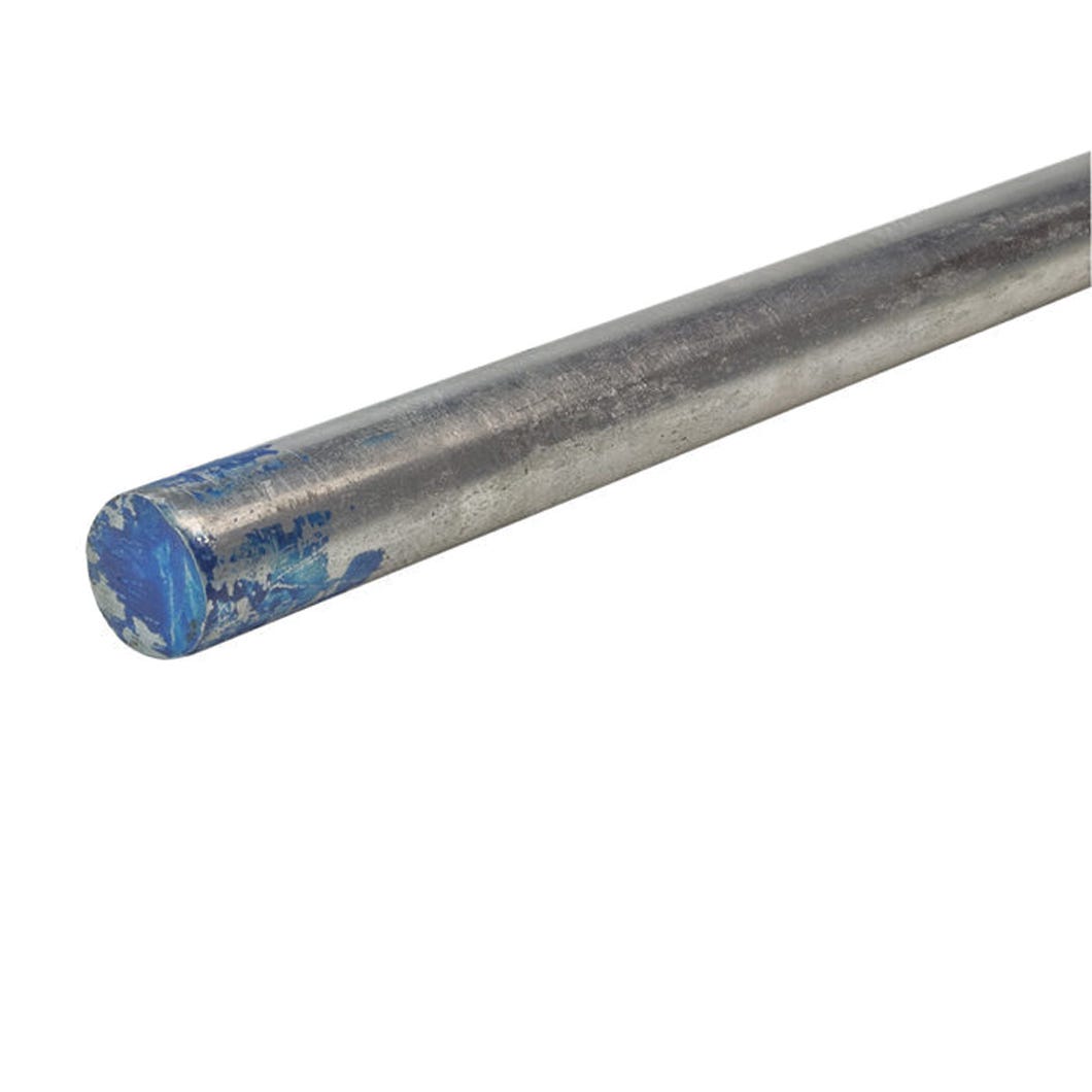 Unthreaded steel rod