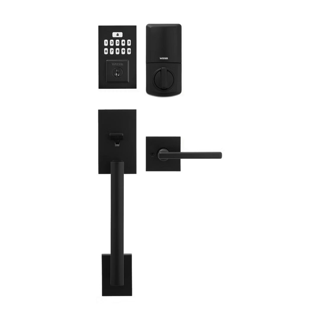SAN CLEMENTE Electronic Entry Lock, Matte Black