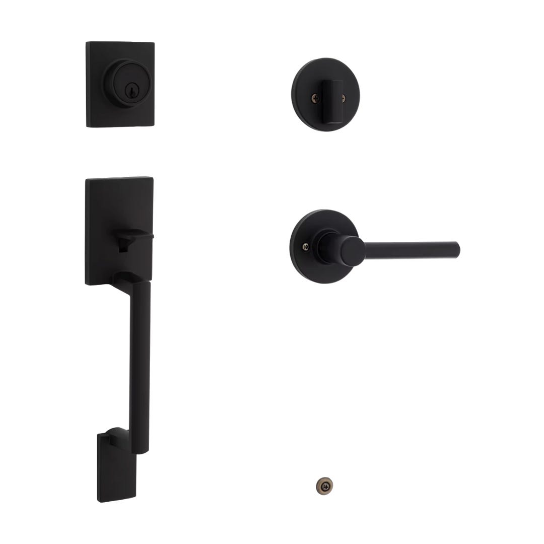 BRANTON Entry Lock, Matte Black