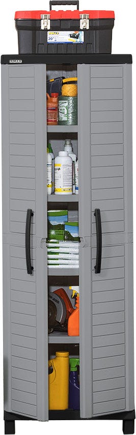 4-shelf utility cabinet