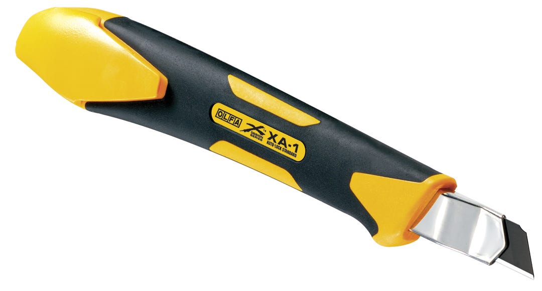 Fiberglass-Reinforced Auto-Lock Utility Knife