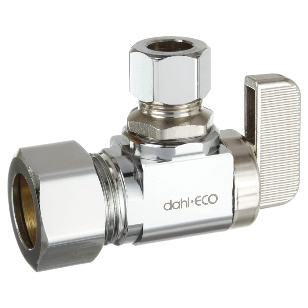 Valve supply stop - copper / angle - lead-free