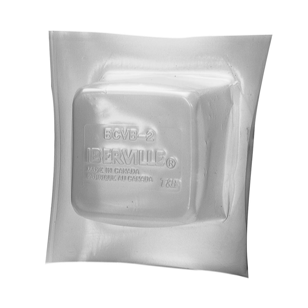 Vapor Barrier for Electrical Box, 2 Gangs