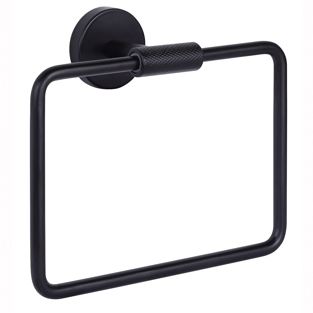 VAREN  towel ring 8 in. X 6.75 in. X 3.25 in. - matte black