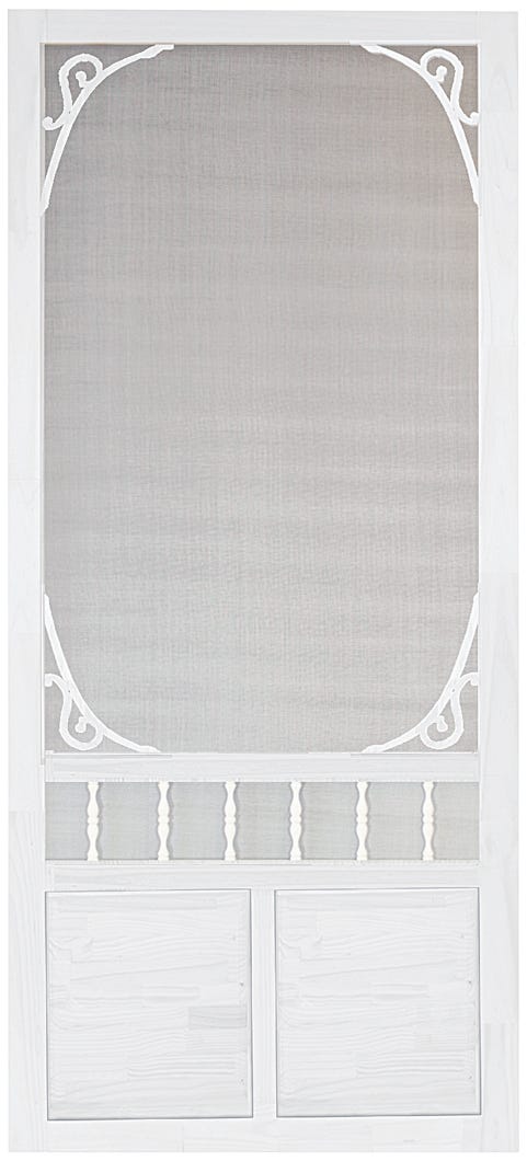 Victorian pvc screen door