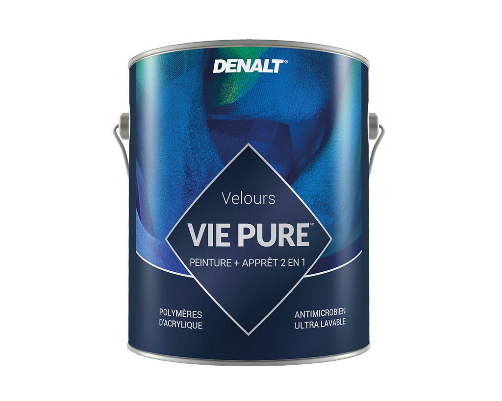 VIE PURE Interior Paint, Eggshell Finish, Pure White, Gallon