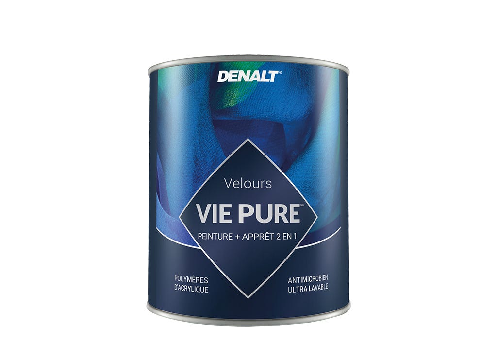 VIE PURE Interior Paint, Eggshell Finish, Natural White, Quart