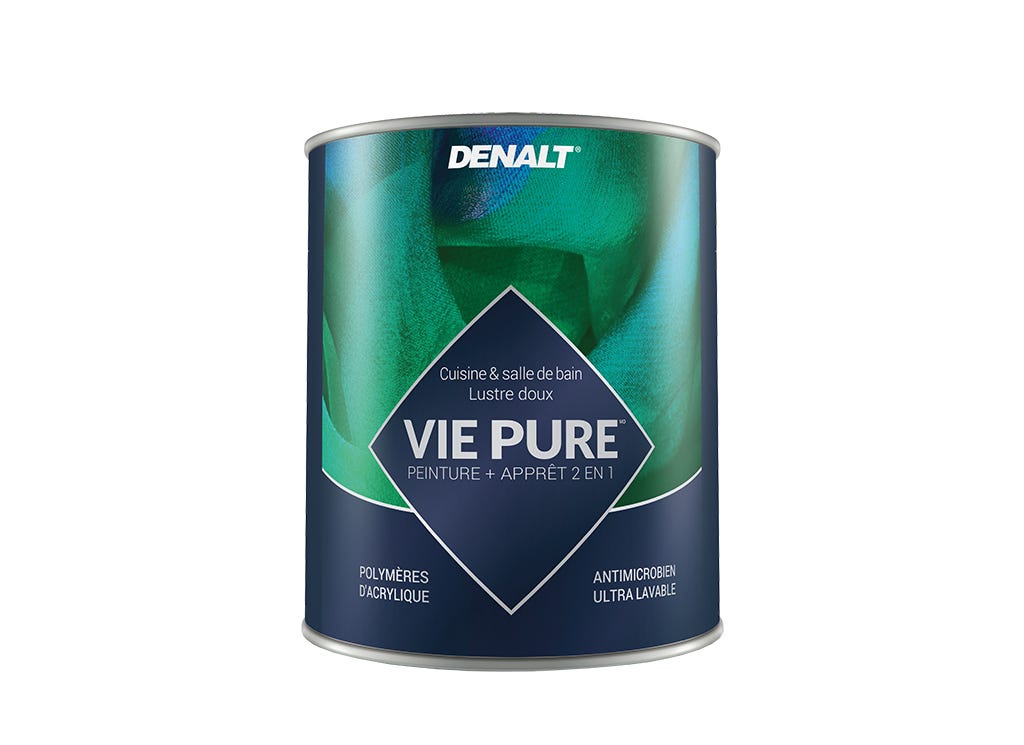 VIE PURE Interior Paint Kitchen & Bath, Natural White, Quart