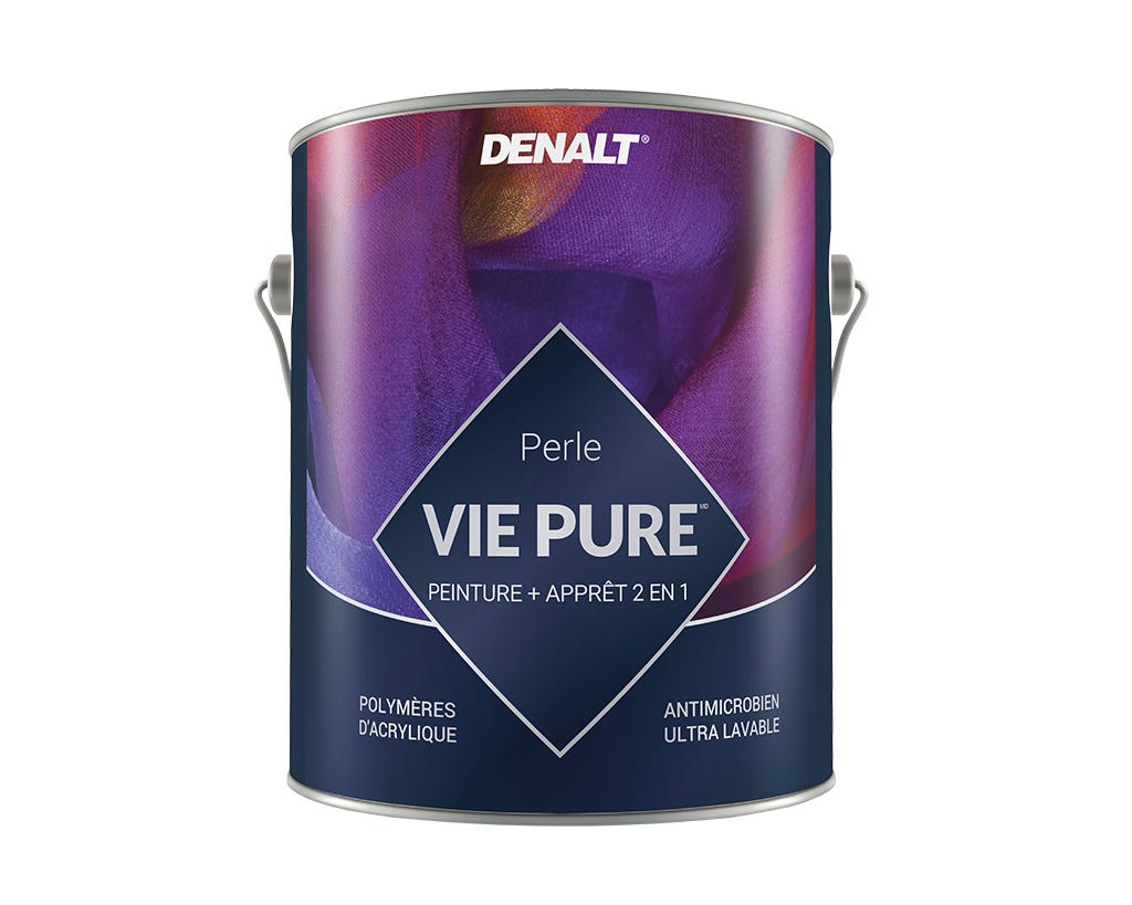 VIE PURE Interior Paint, Pearl Finish, Natural White, Gallon