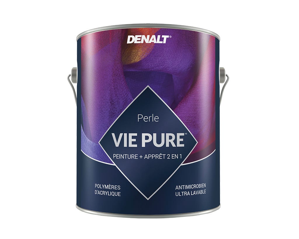 VIE PURE Interior Paint, Pearl Finish, Pure White, Gallon