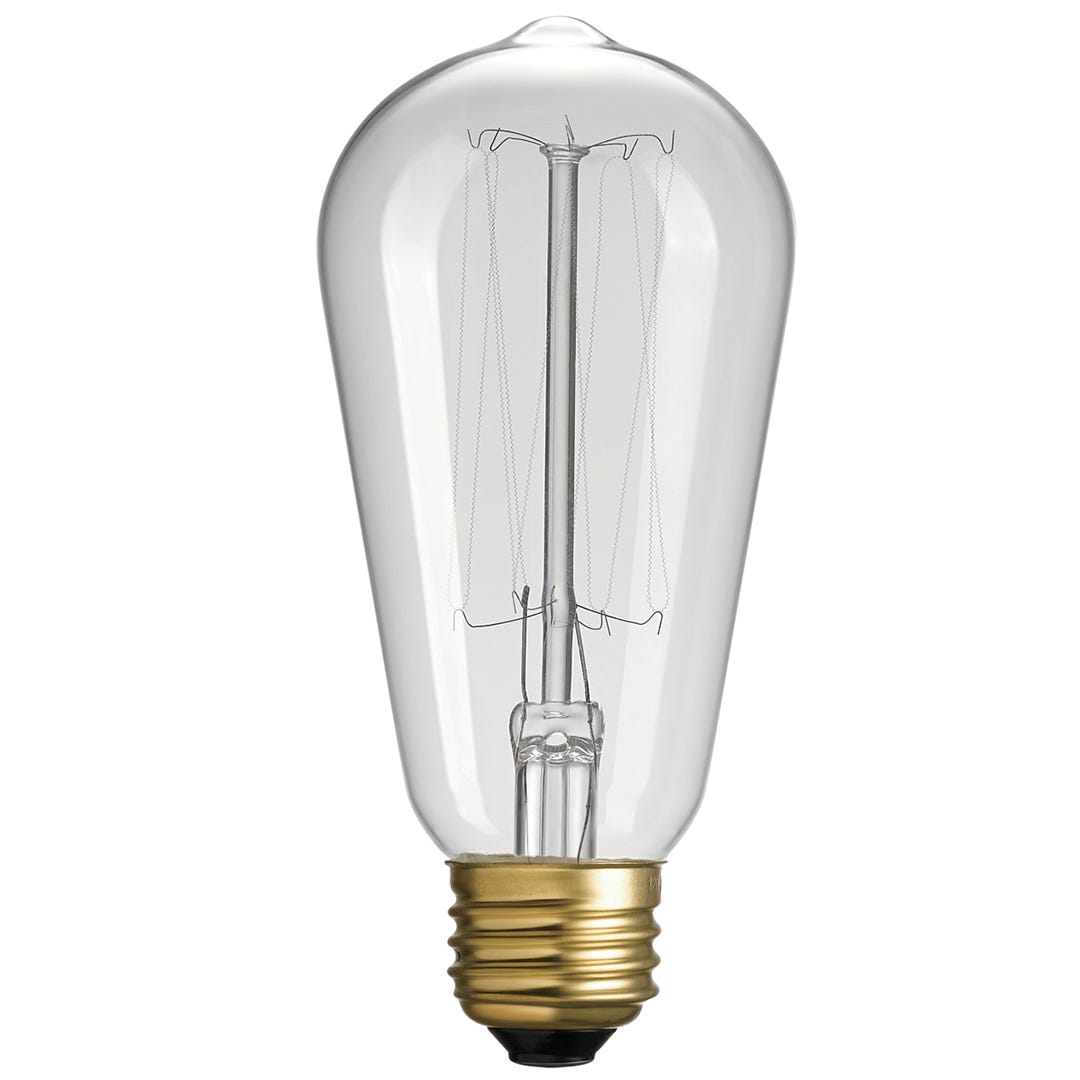 Vintage lightbulb