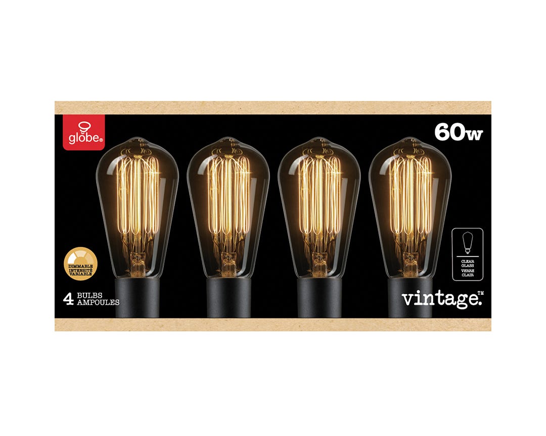 Vintage lightbulb