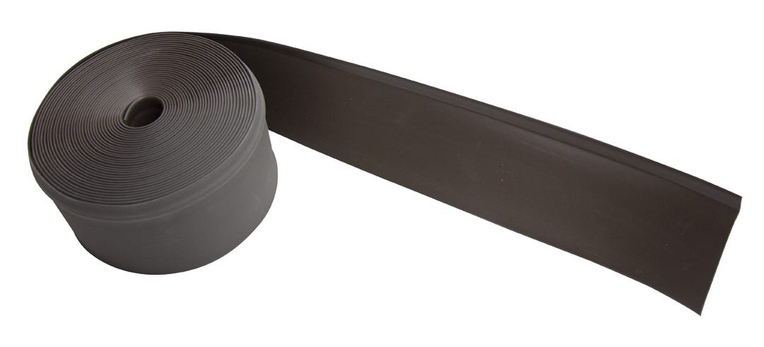Vinyl Baseboard, 4-in., Brown