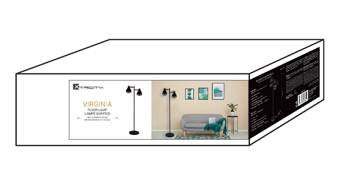 VIRGINIA, Floor Lamp