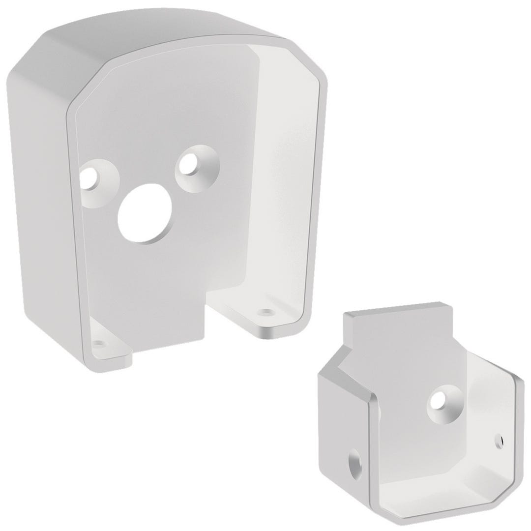 Wall adapter for outdoor aluminum ramp
