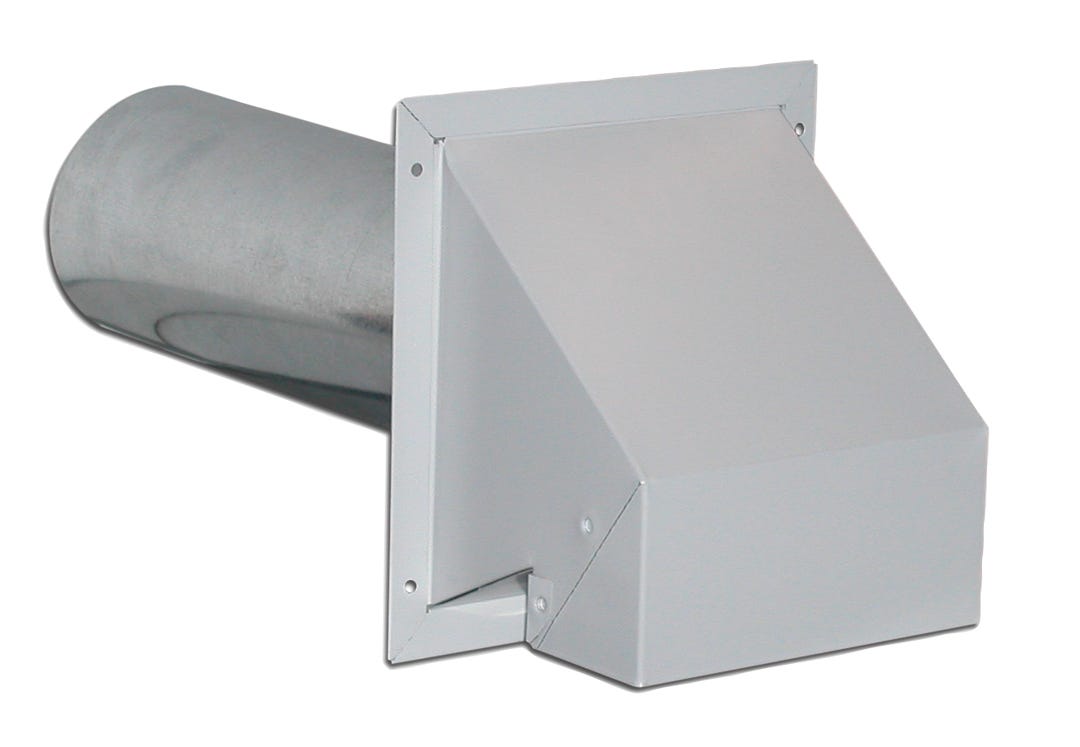 Wall Exhaust/Air-in.take Vent, 6-in.