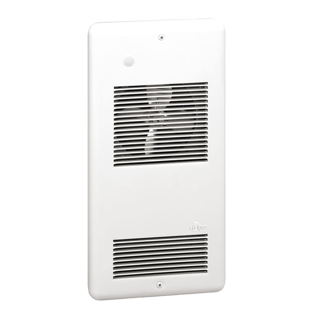 Wall Fan Heater RWF, 9 11/16 in., 1000W, White