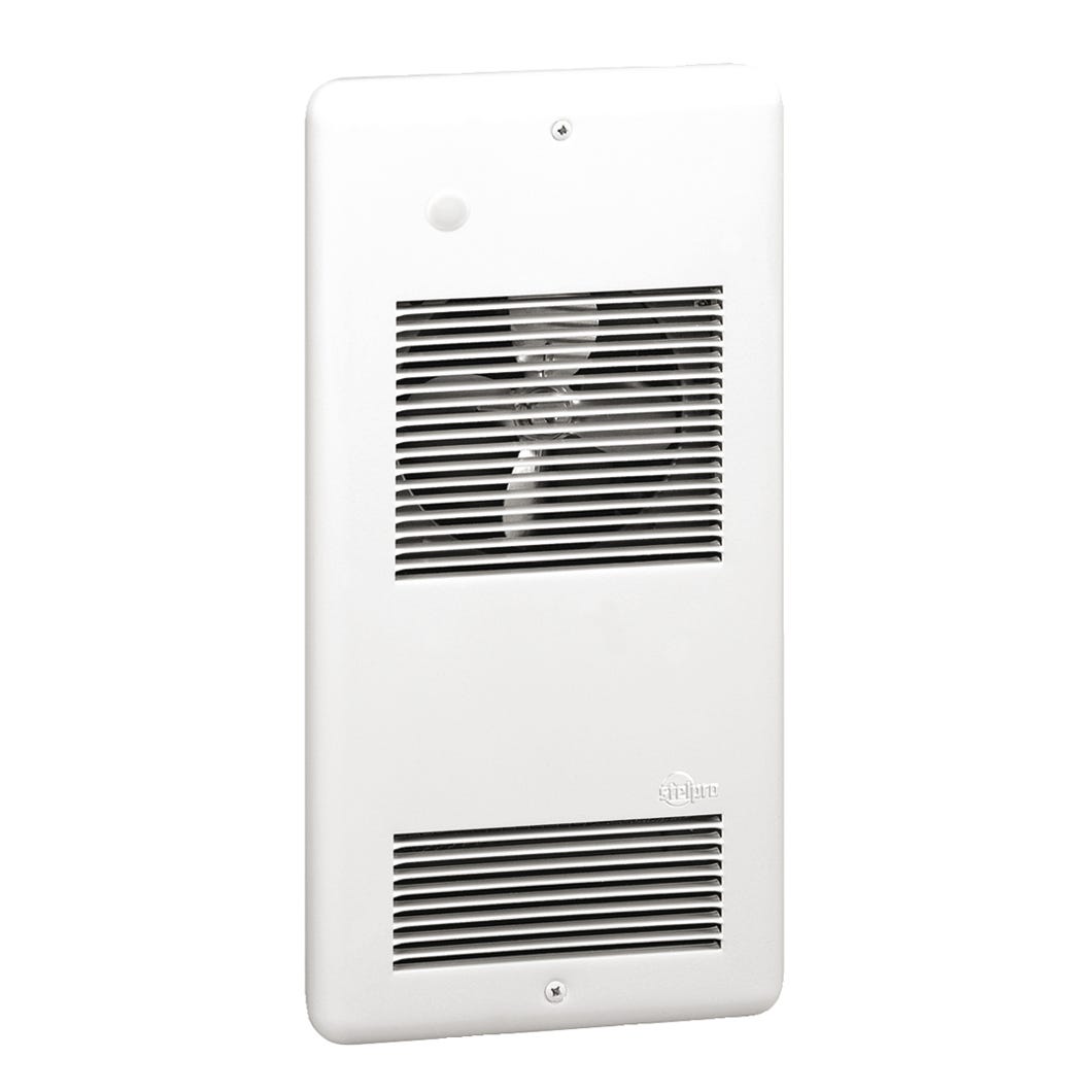 Wall Fan Heater RWF, 9 11/16 in., 1500W, White