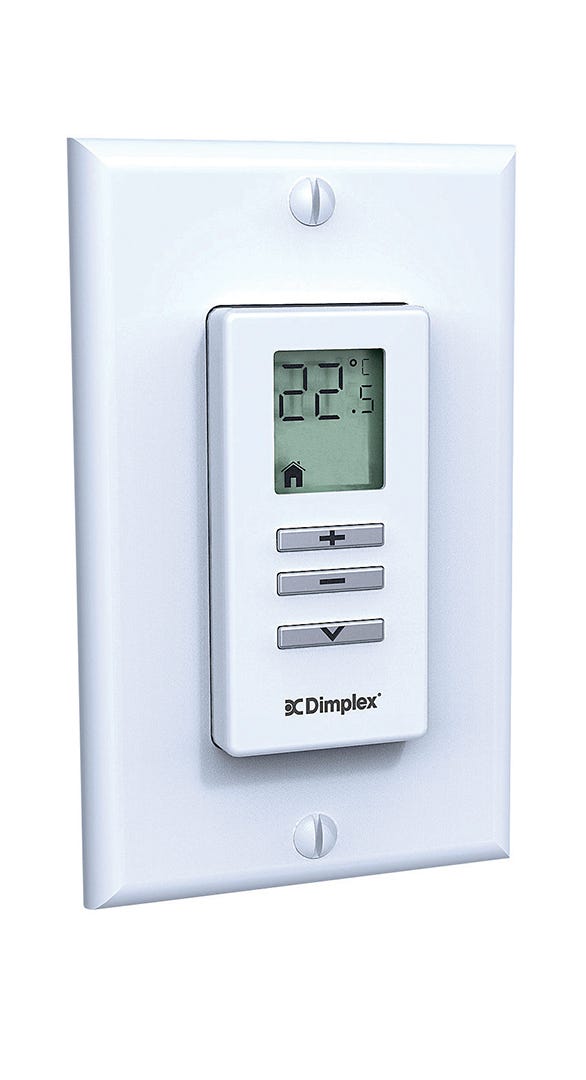 Wall mounted thermostat remote control