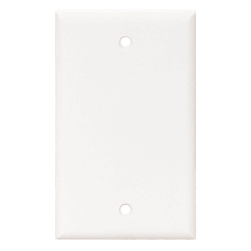 Wall plate blank - single