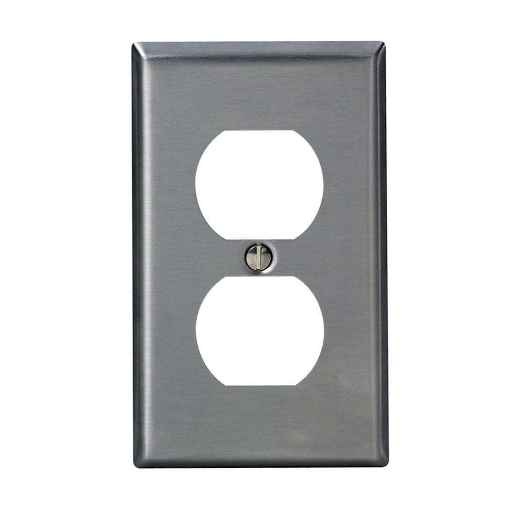 Wall plate receptacle - 1 gang