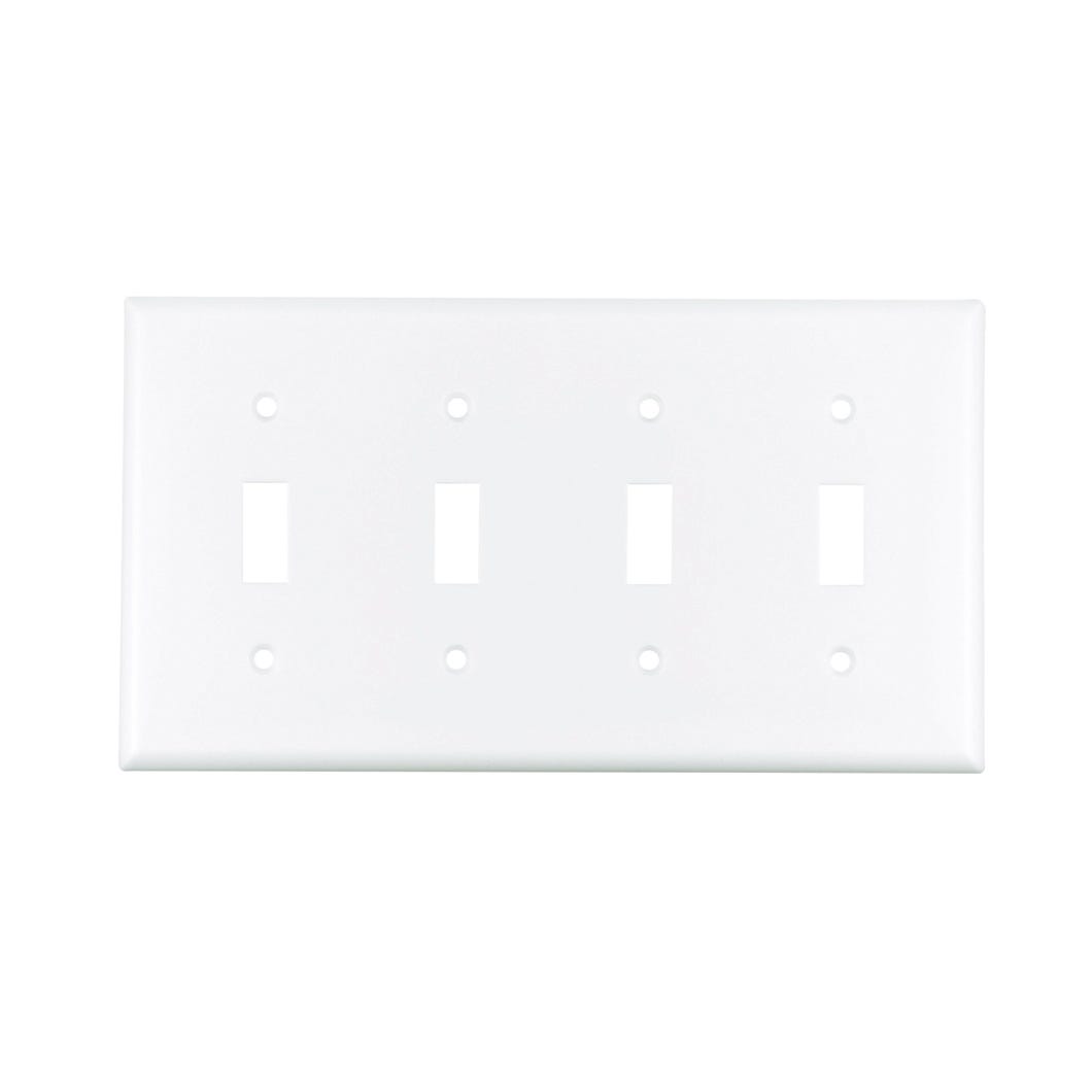 Wall plate switch toggle - 4 gangs