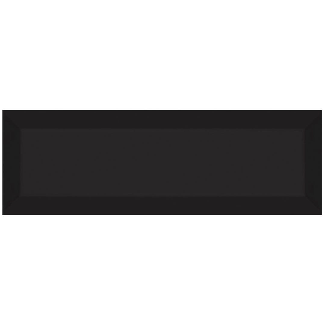TIFFANY Wall Tile, 3 in. x 6 in., Black Glossy