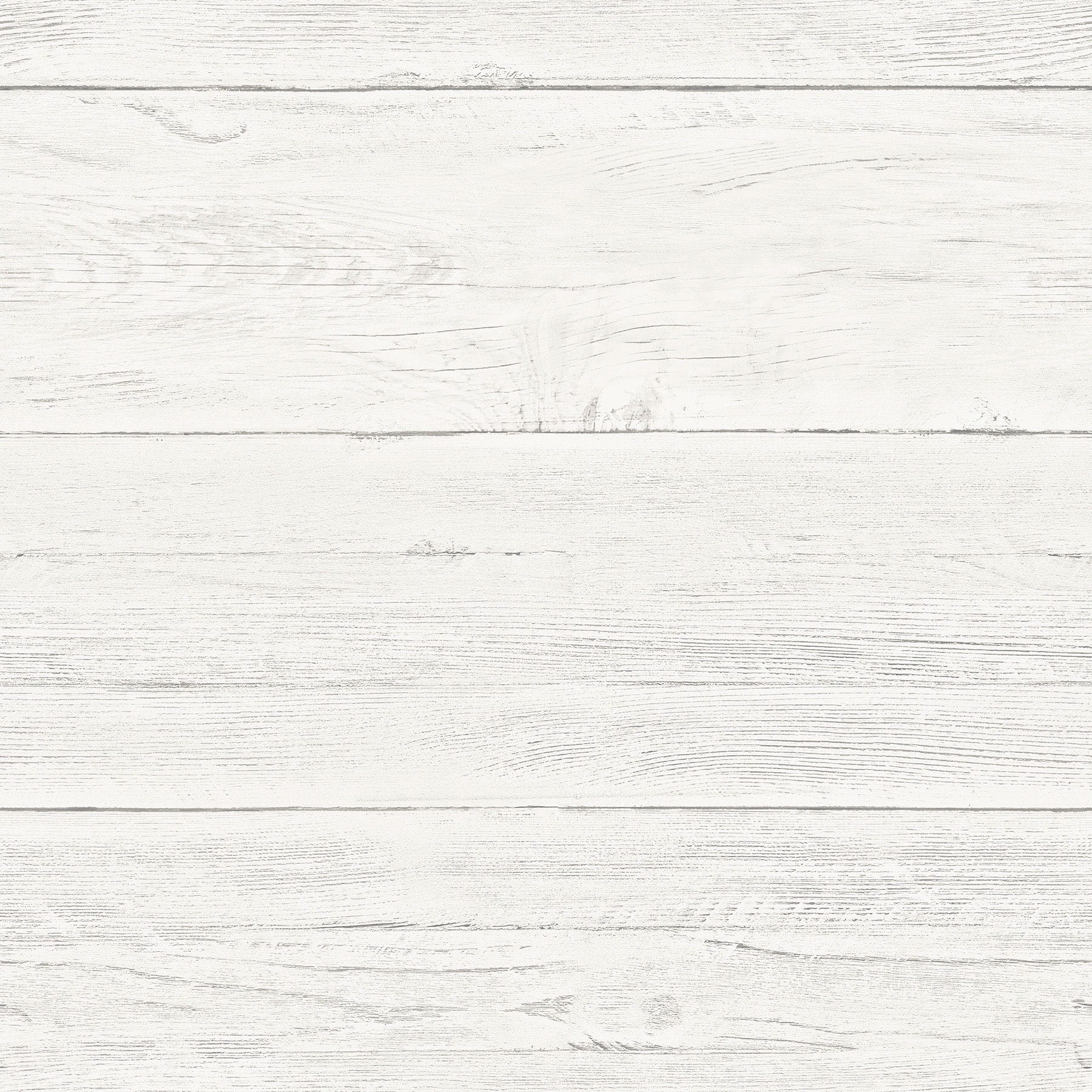 Peel & Stick Wallpaper, White Wood Plank, Vinyl