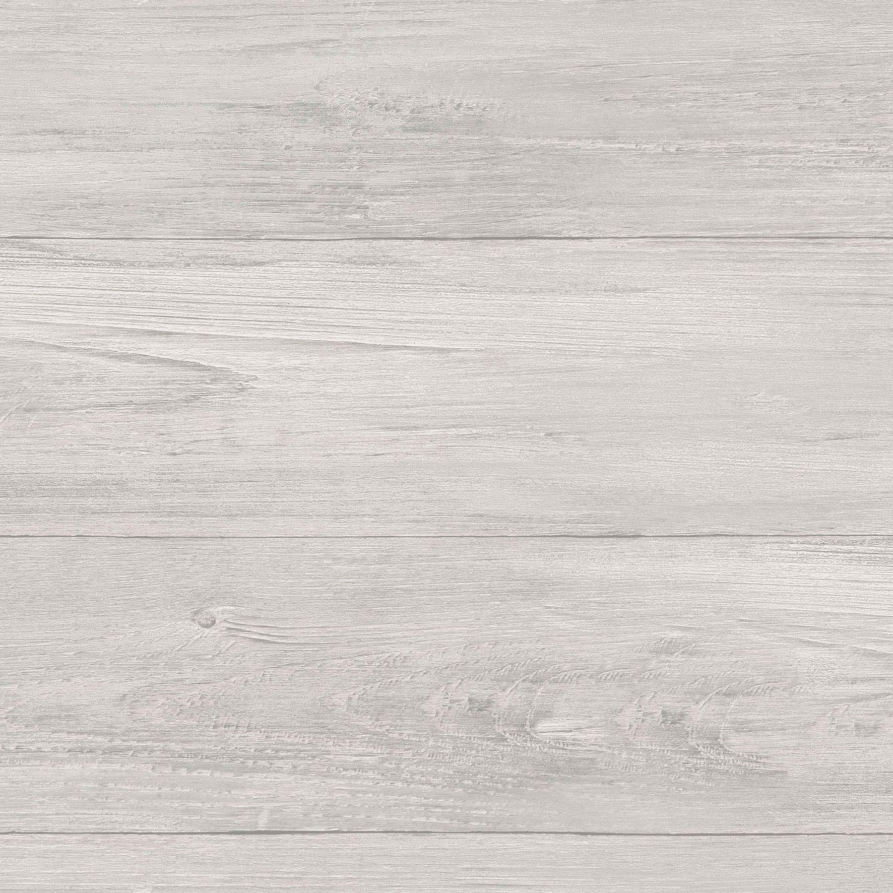 Peel & Stick Wallpaper, Wooden Plank, Grey