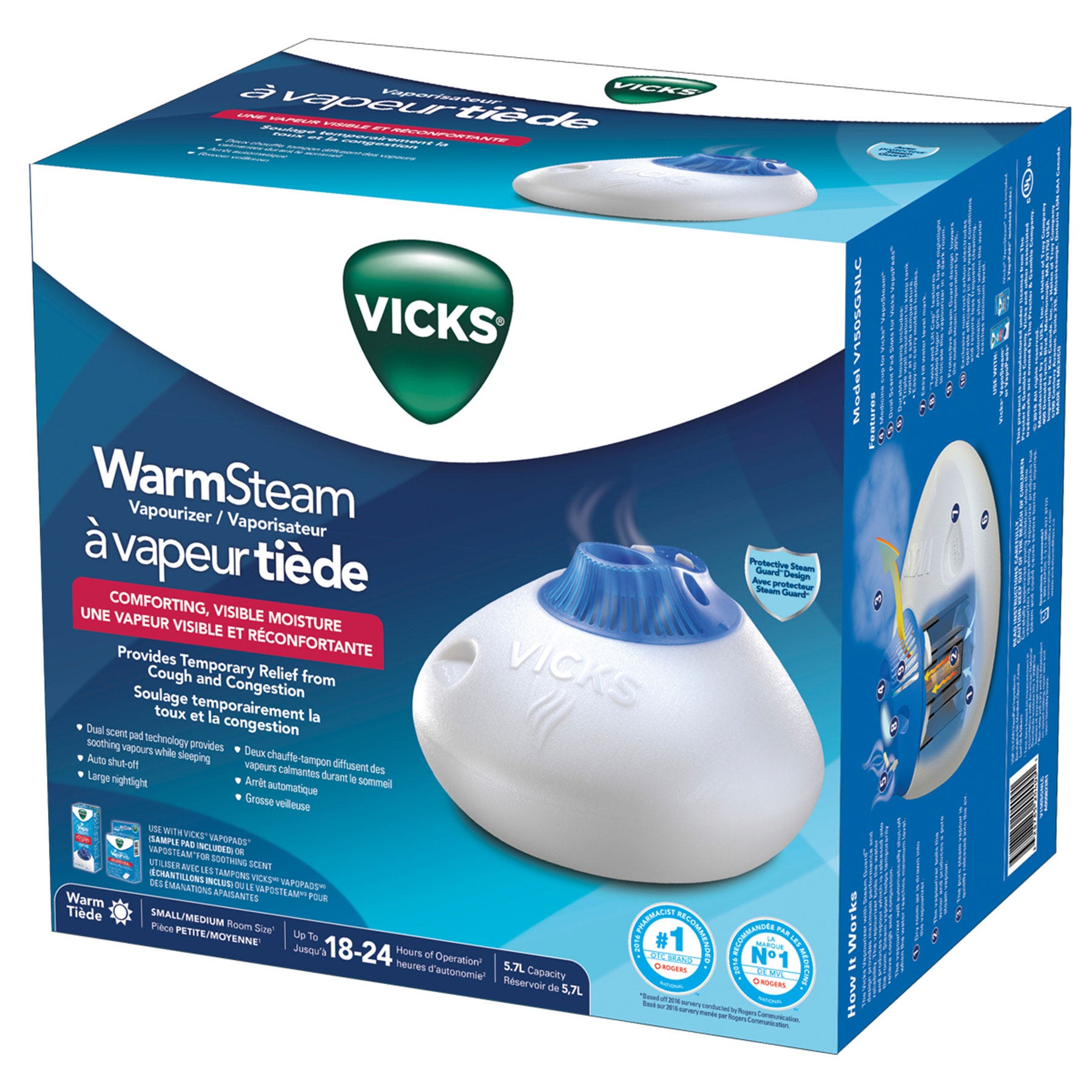 Warm Steam Vapourizer