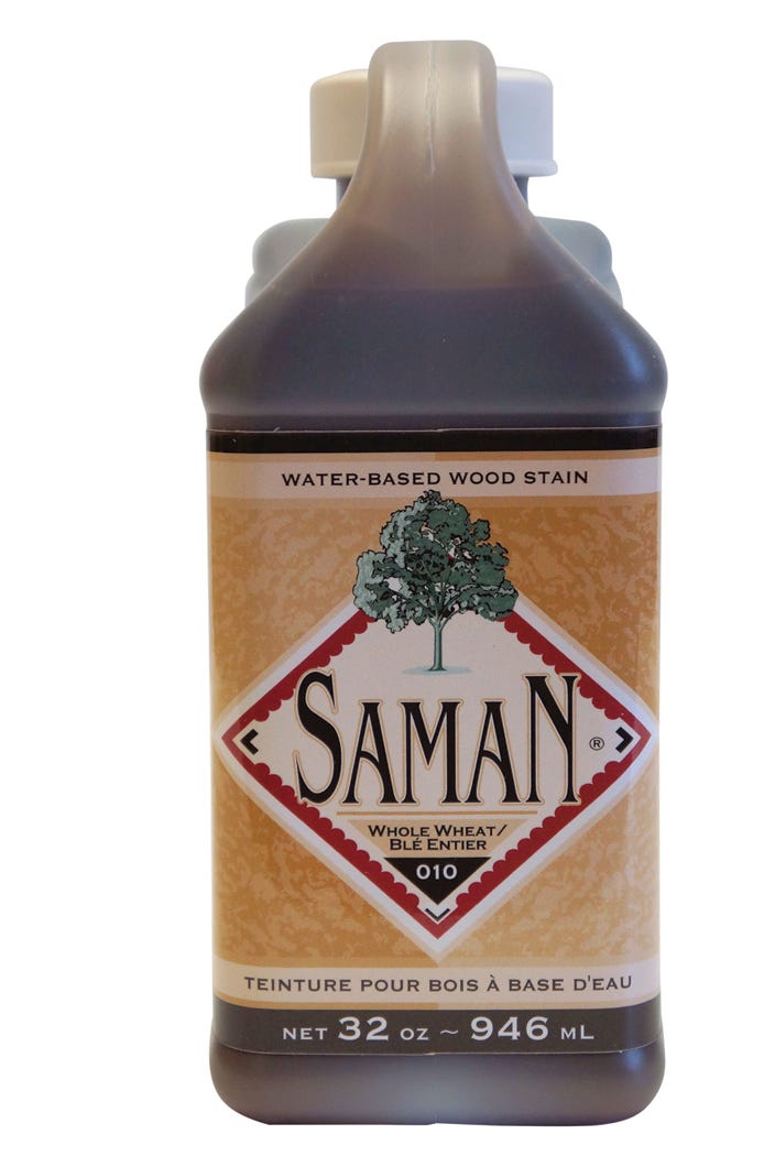 Water-Based Wood Stain, Whole Wheat, 946 ml