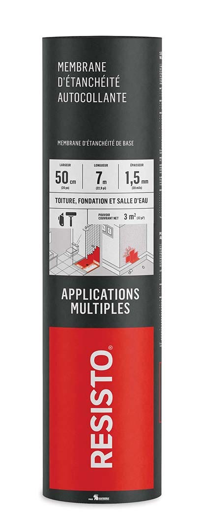 Waterproof Membrane Basic, White, 20-in. X 23-ft.