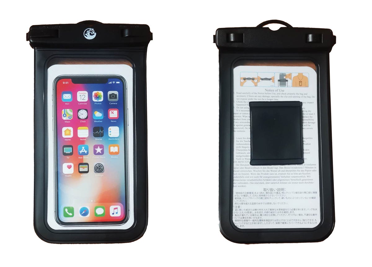 WAVE Waterproof Phone Case, 3.25-in. X 6-in. X 0.5-in.