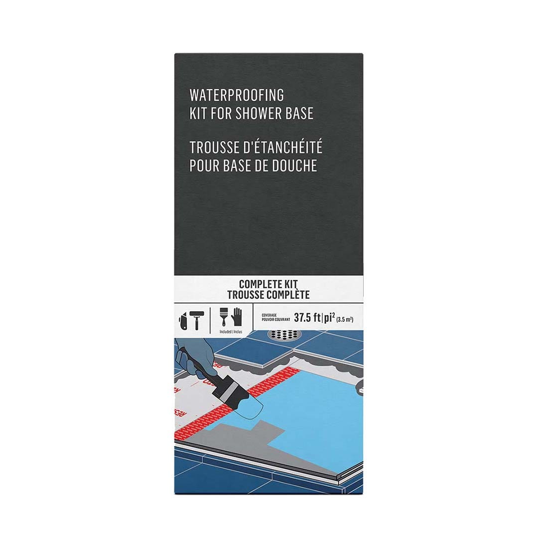 Waterproofing kit for shower base