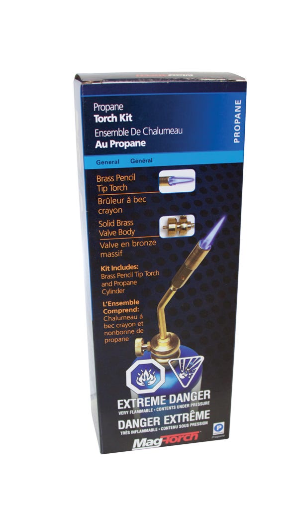 Welding kit with cylinder