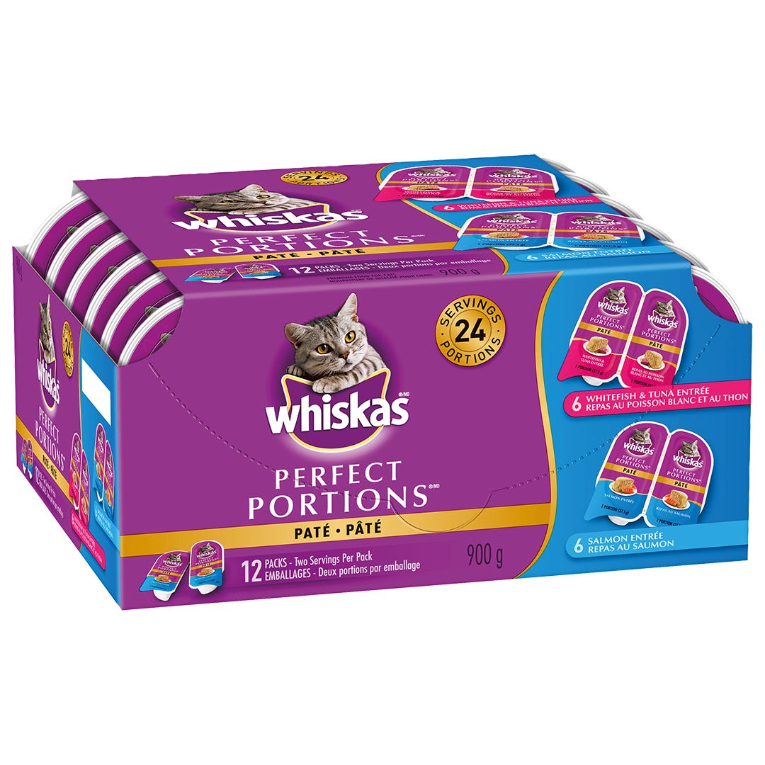 PERFECT PORTIONS Wet Adult Cat Food, Seafood Flavor